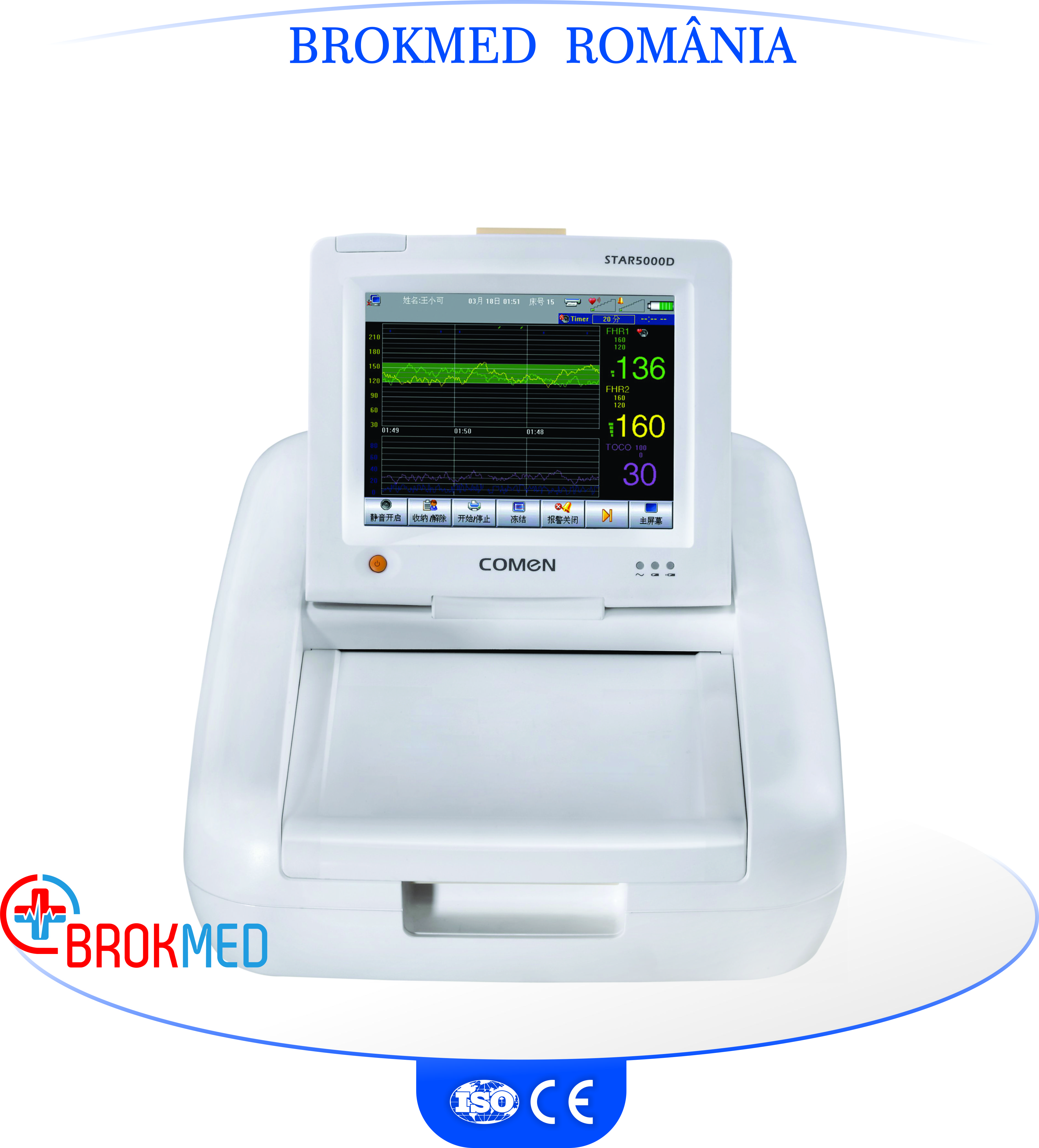 Monitor fetal Cardiotocograf STAR8000D