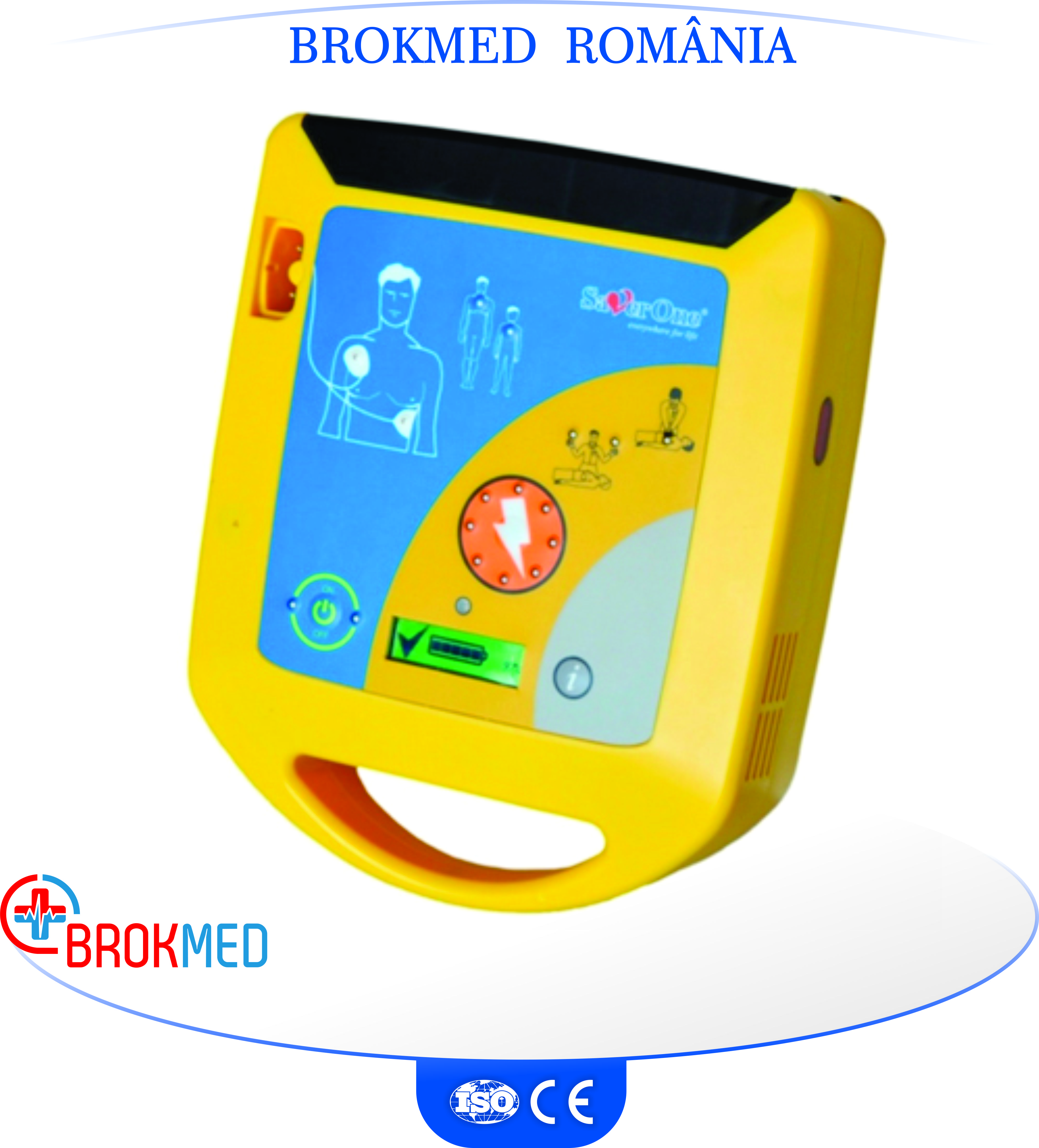 Defibrilator AED Saver One semiautomat