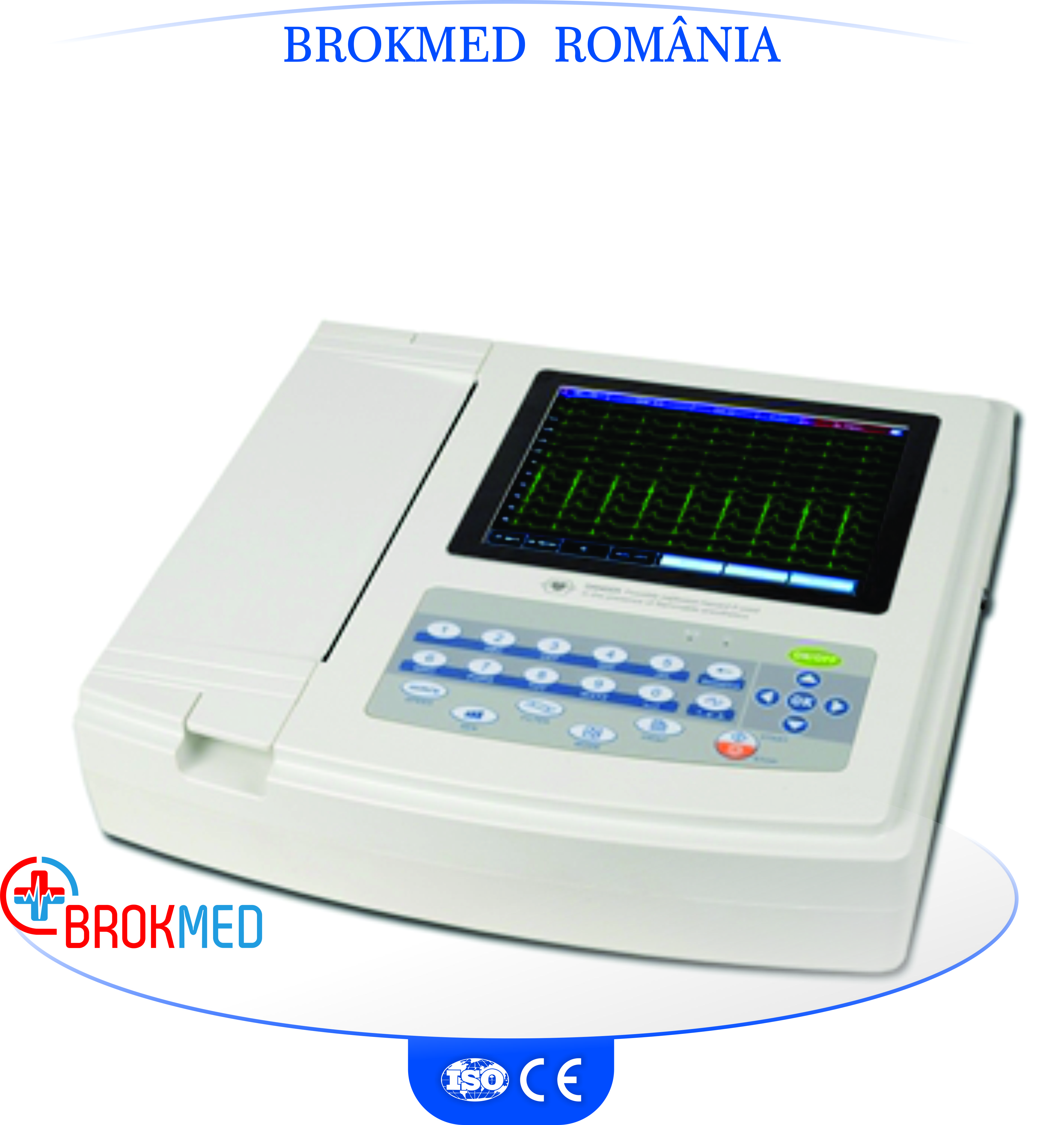 Electrocardiograf portabil 12 canale 1200G